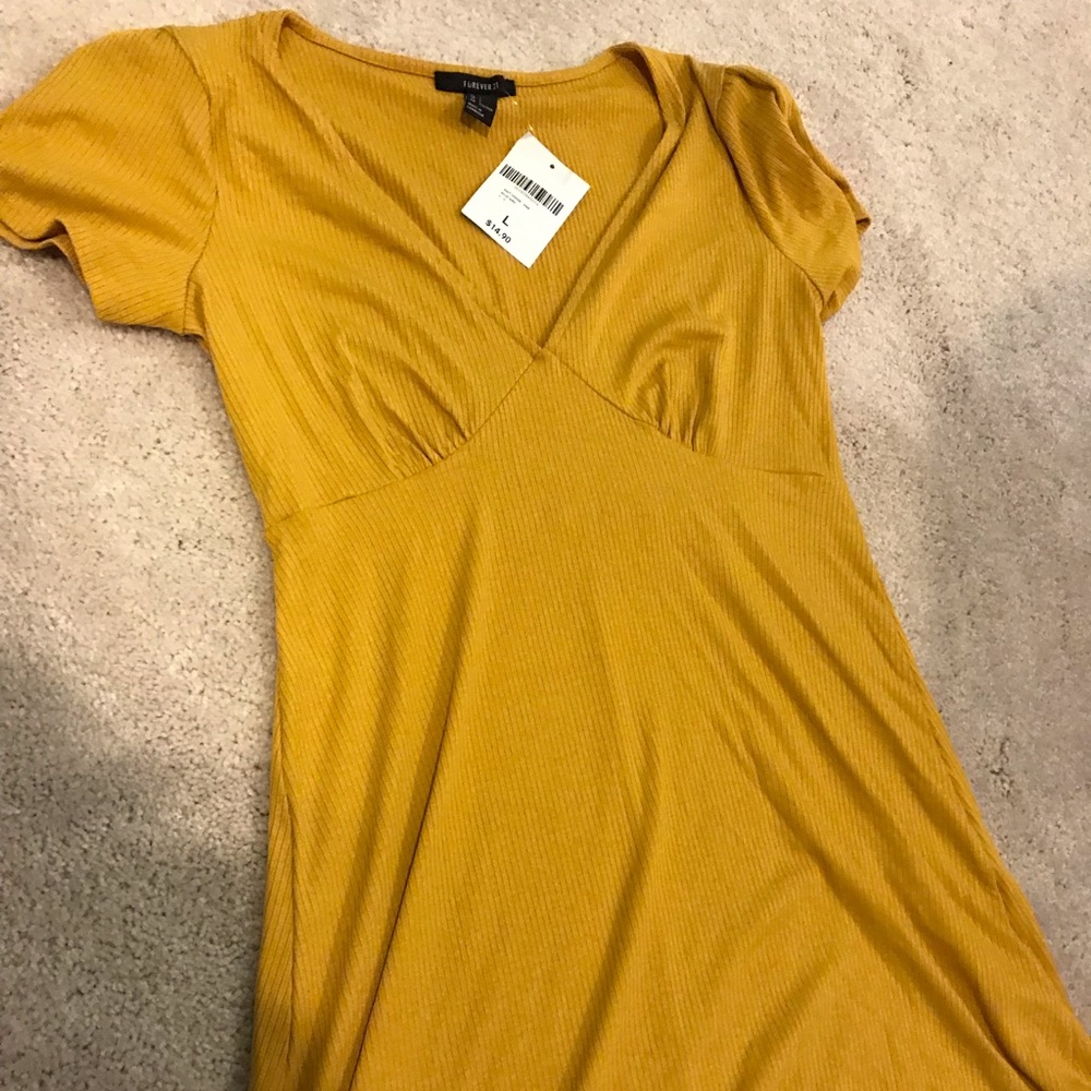 Mustard Dress